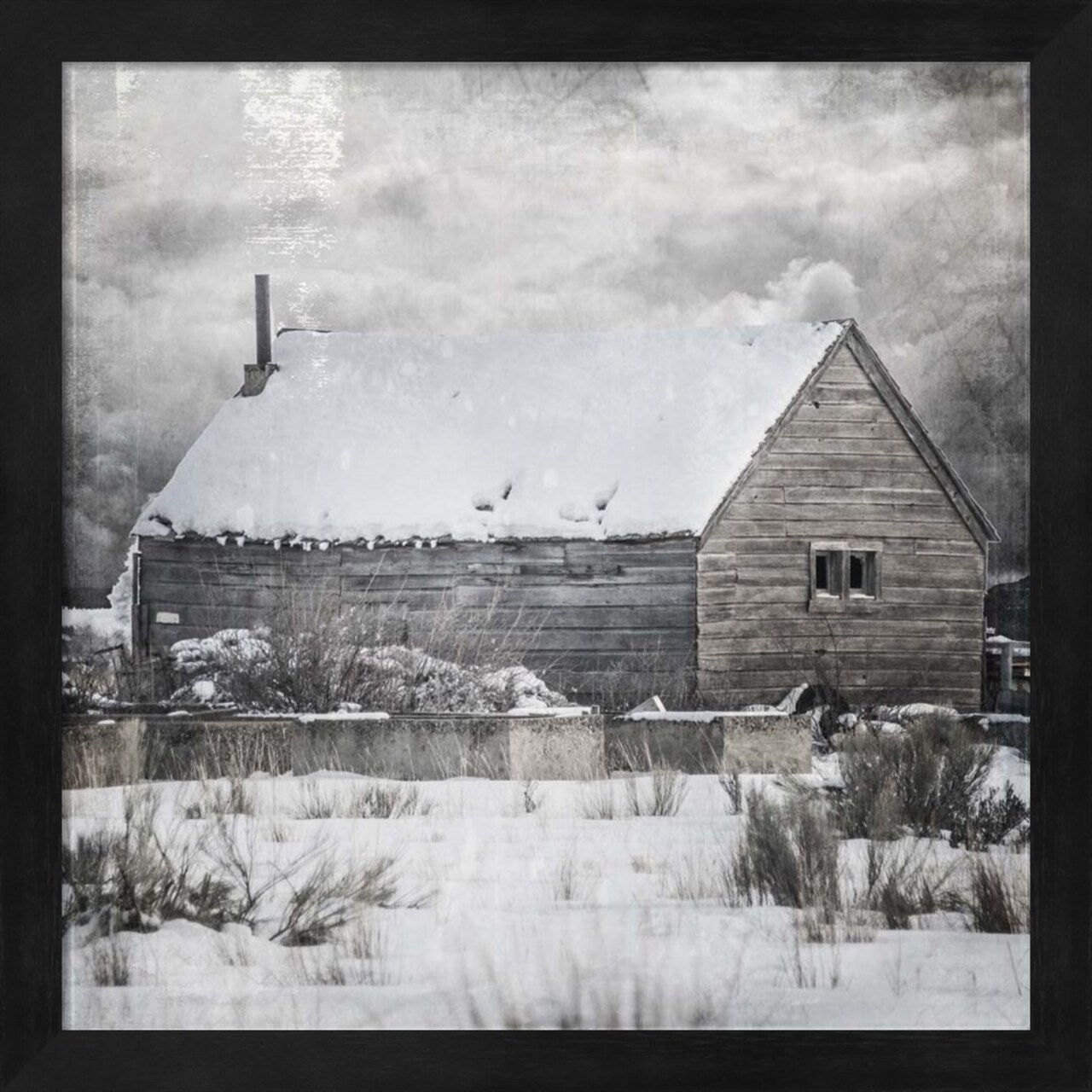 My Farm My Way Photos 1 by LightBoxJournal 13" x 13" Framed Wall Art